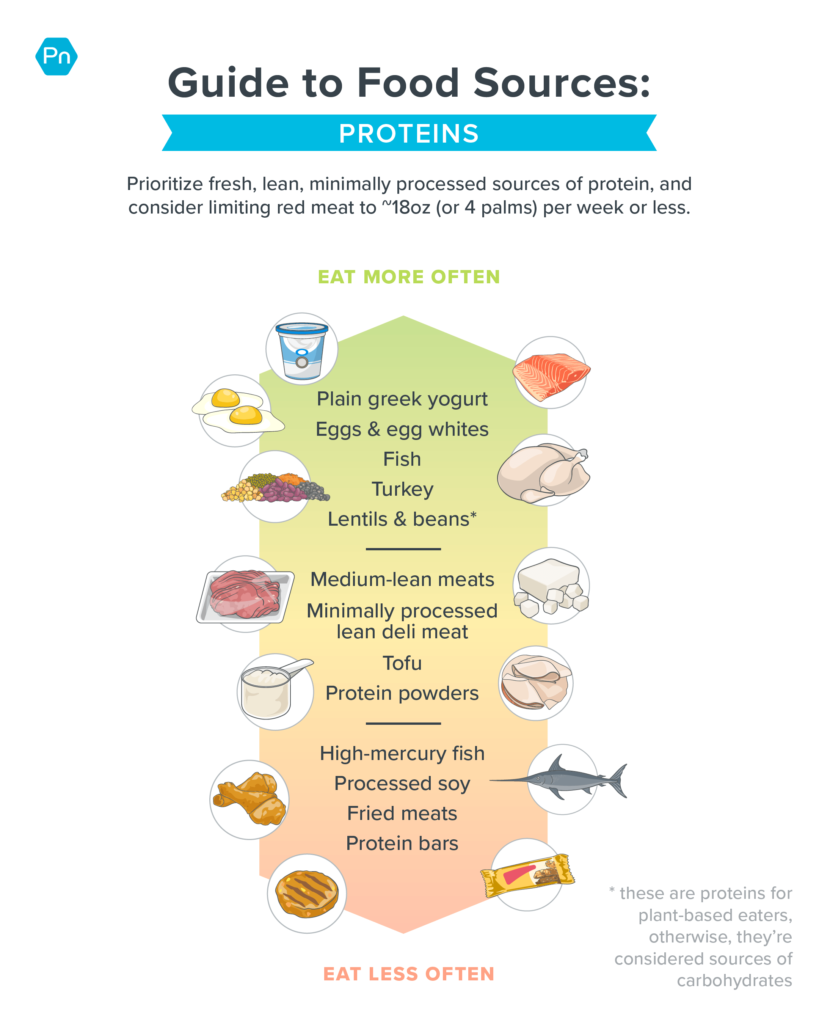 Guide to Food Sources: Proteins